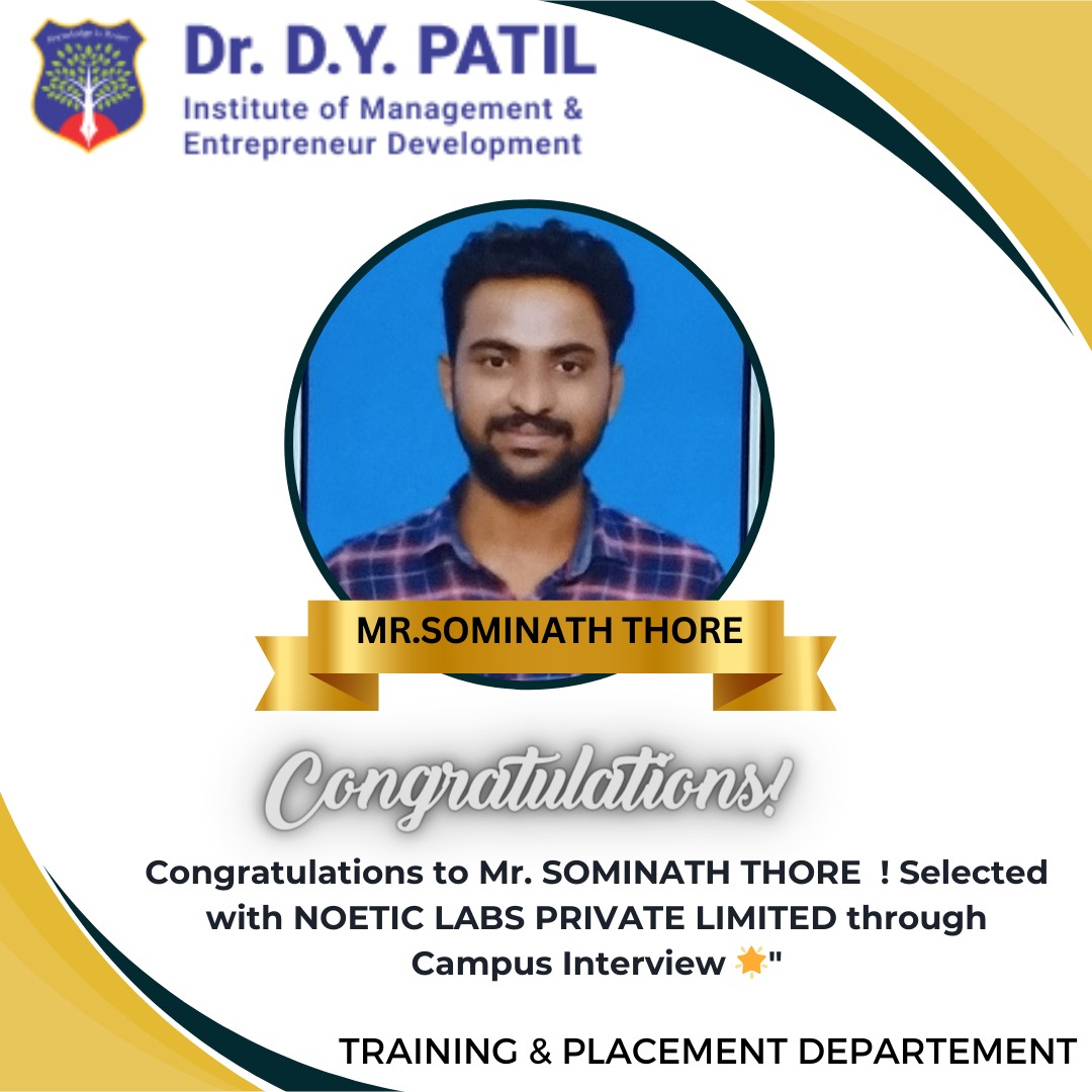 Placed Student-Somnath T