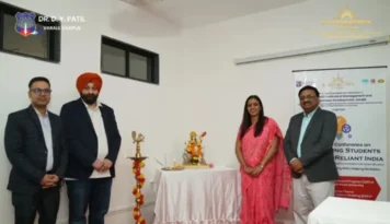 DYPIMED Pune National Conference 2026 on Empowering Students for a Self-Reliant India inauguration session