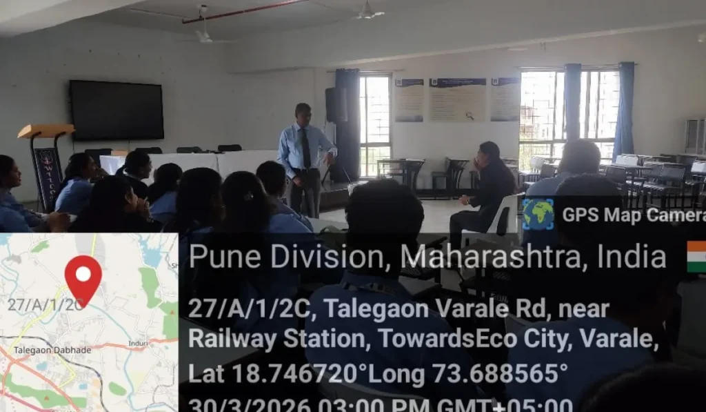 MBA students attending interview skills session during pre placement training at DYPIMED Pune